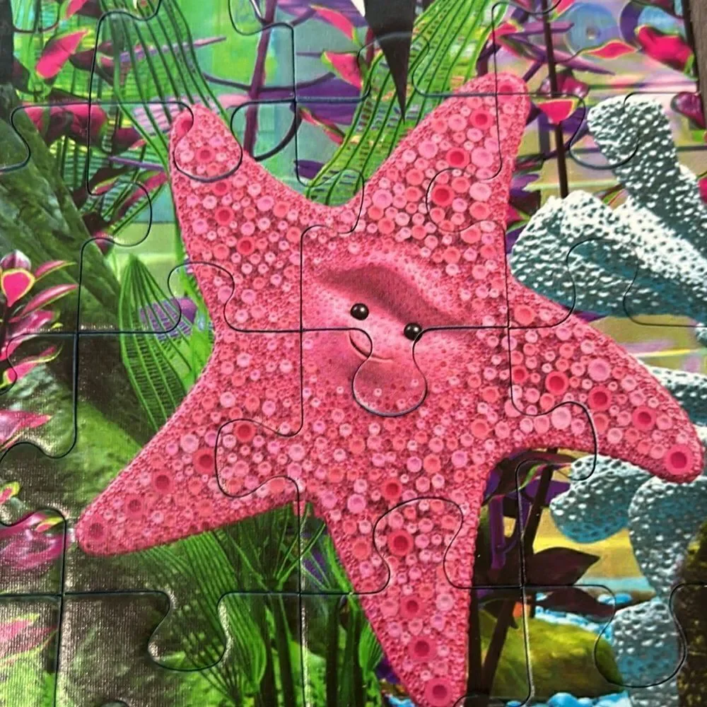 🧩 Finding Nemo Disney Pixar X Ravensburger 💯 piece Puzzle 🧩 6+ Handle Box📦